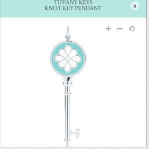 NWOT Tiffany & Co. Key Necklace