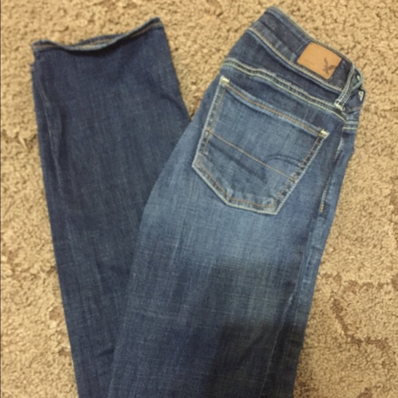 American Eagle Straight Leg Jeans Size 00 long