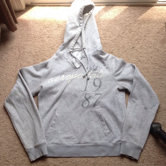 Grey Aeropostale hoodie