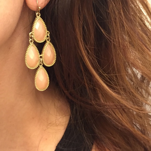 Pretty Peach Earrings