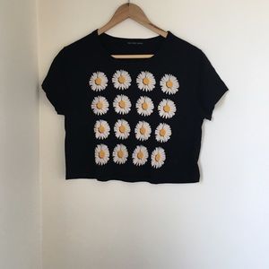 Urban Outfitters cropped floral top