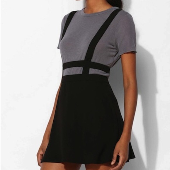 Sparkle and Fade Suspender Skirt