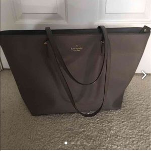 🔆SOLD🔆Kate  spade gray medium tote