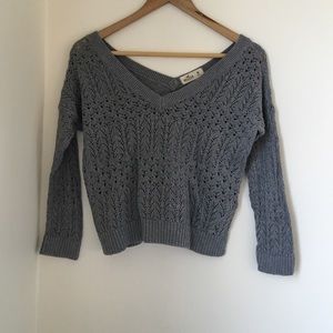 Hollister v-neck knit sweater