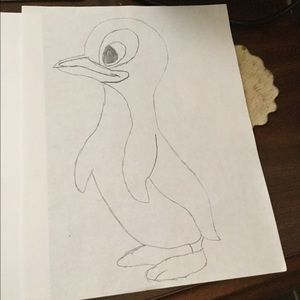 Pengin drawing