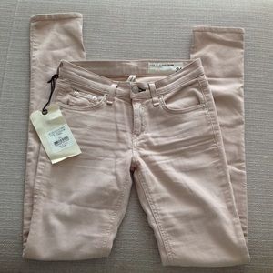 Rag & Bone The Skinny Pink Distressed Blossom 24
