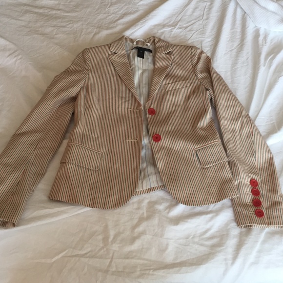 Striped Blazer - Marc Jacobs