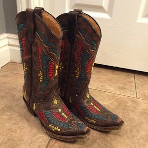 Girls Corral Cowgirl Boots