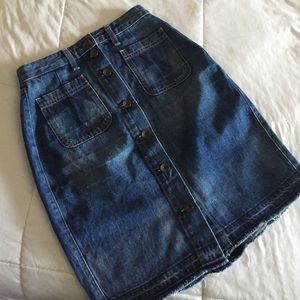 Rag and Bone denim skirt. Sz 25