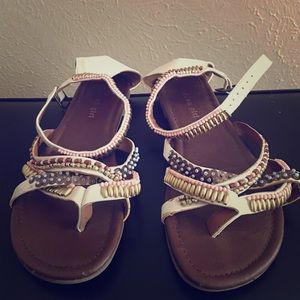 SOLD. Madden Girl Embellished Sandals