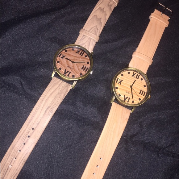 2 wood watches!!