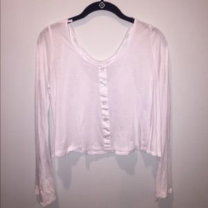 White long sleeve blouse