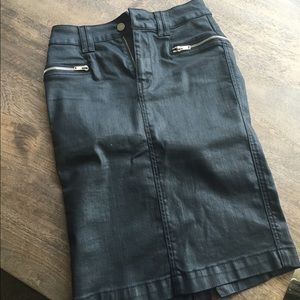 7 For All Mankind - Zipper Skirt