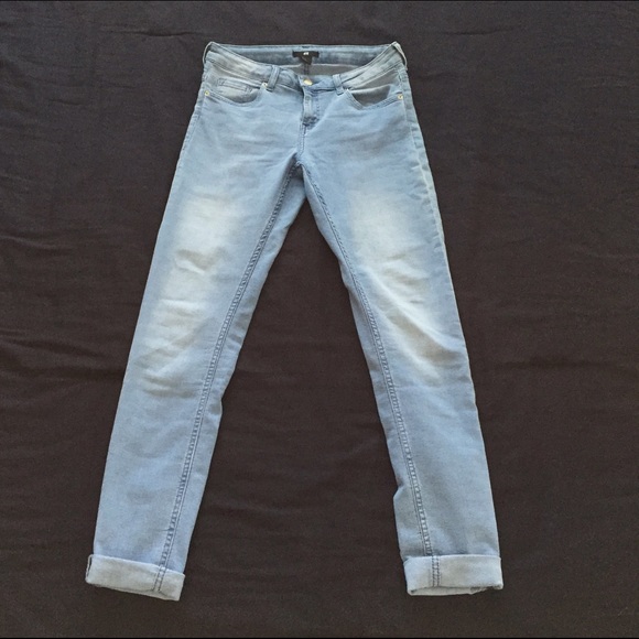 H&M mid rise skinny jeans