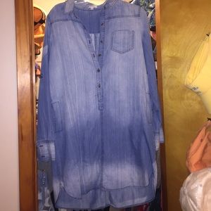 Denim dress