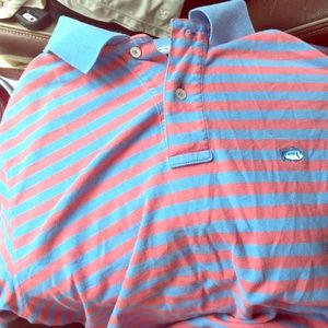 A small southern tide collared shirt perfect cond.