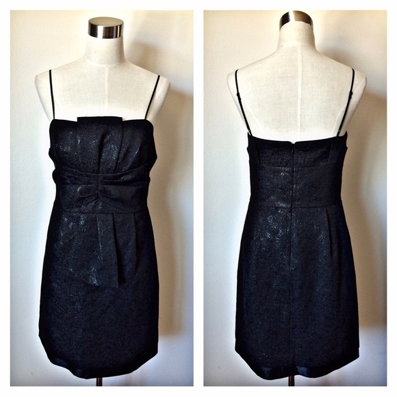 BCBG Paris Black Designer Dress