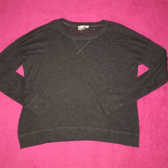 Dark gray sweater