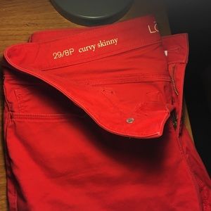 Red pants
