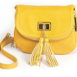 Mustard Crossbody Purse