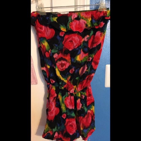 Poetry Romper with tags