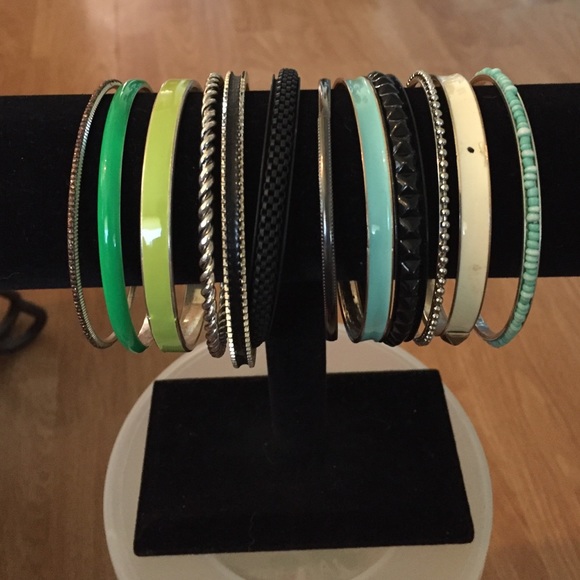 Lot of 12 Bangle Bracelets