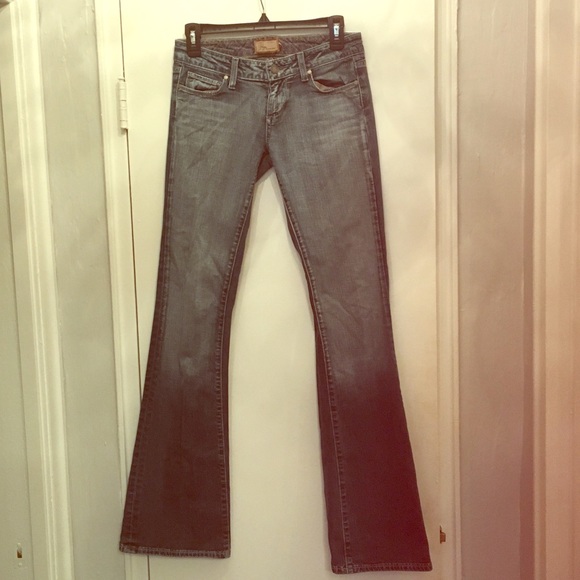 Bell bottoms jeans,peige