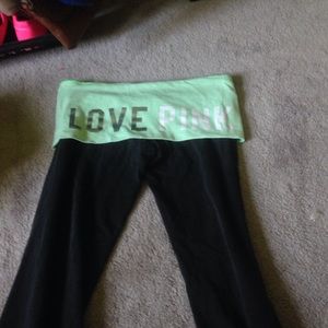 Victoria's Secret PINK yoga pants