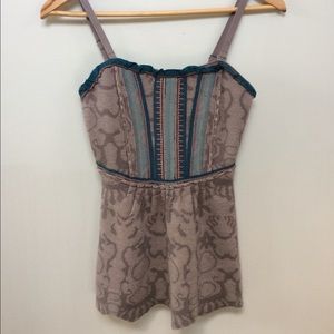 Free People merino wool tank/strapless top