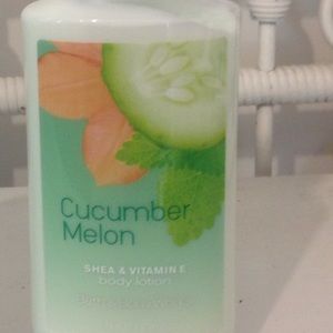 Cucumber melon body lotion