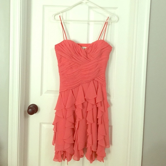 Coral BCBG maxandcleo dress