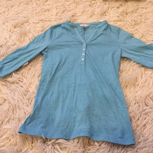 Victoria secret button down shirt