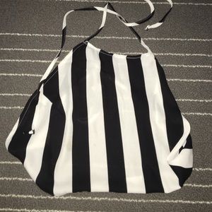 American apparel halter crop top