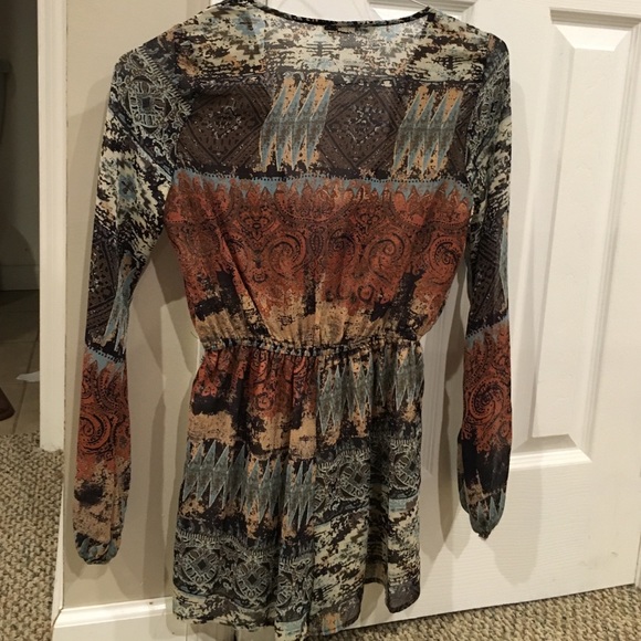 Boho aztec boutique romper sz S/'M - Picture 2 of 3