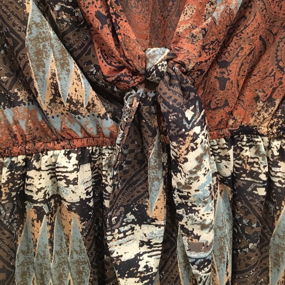 Boho aztec boutique romper sz S/'M - Picture 3 of 3