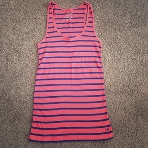American Eagle striped tank top