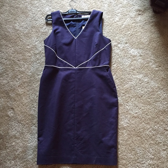 Navy blue dress