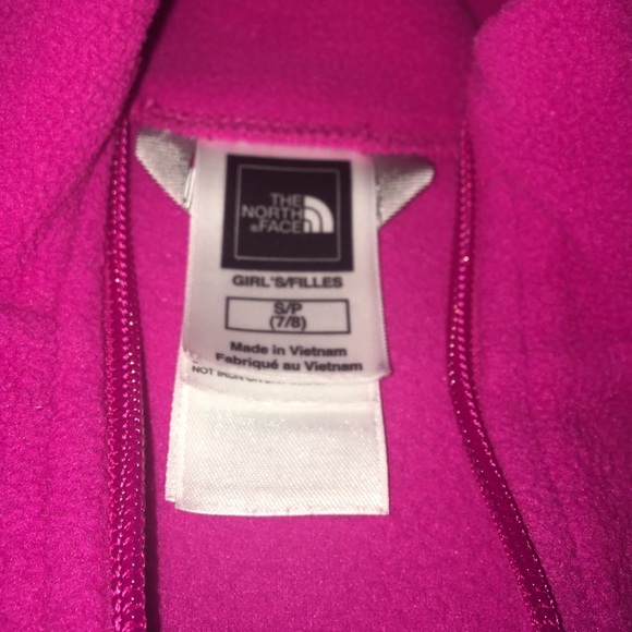 Kids Small (7/8) Girls North Face Pullover - Picture 2 of 2