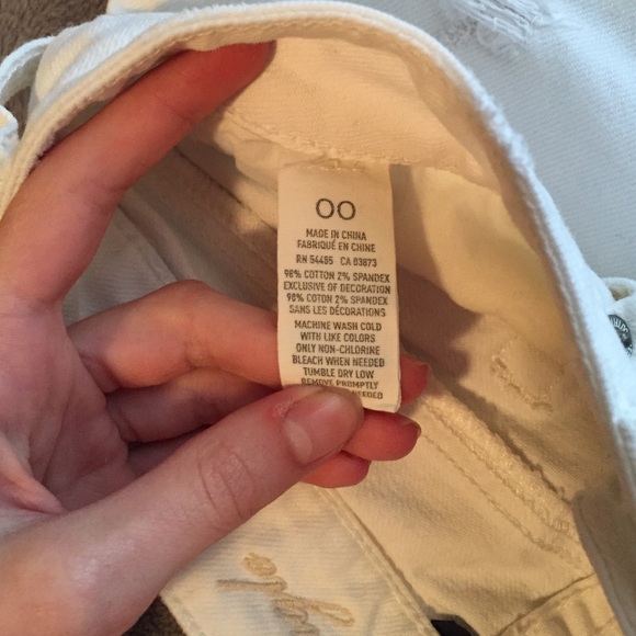 American Eagle white shorts - Picture 3 of 4