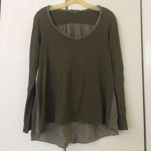 Green CP Shades Long Sleeve Top