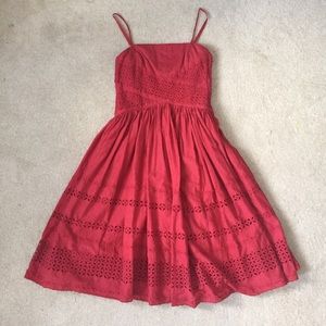 Anthropologie Eyelet Dress sz. 2