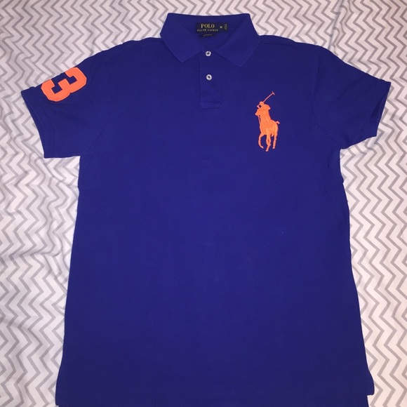 Big face polo half-button up