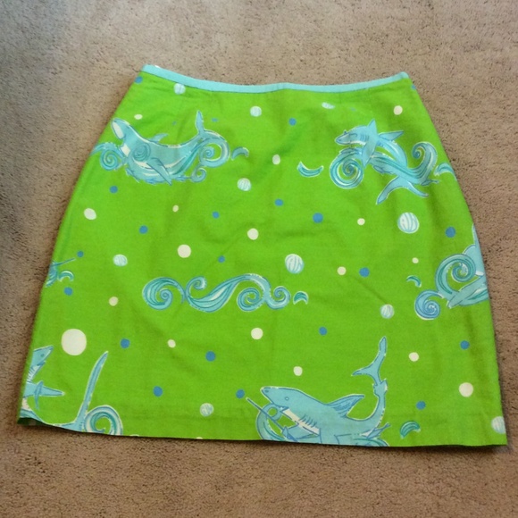 White tag Lilly Pulitzer skirt size 4