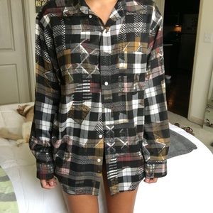 Patterned flannel