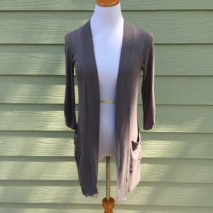 Splendid gray boyfriend sweater