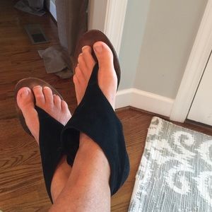 Dolce Vita black suede sandal