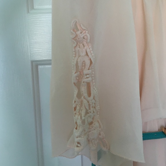 Light Coral Formal High-Low Dress - Picture 2 of 4