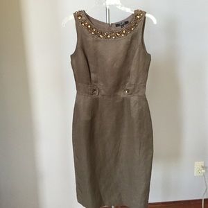 Beautiful ALEX MARIE  with jeweled neckline dress