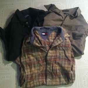 Mix and Match Flannel button downs