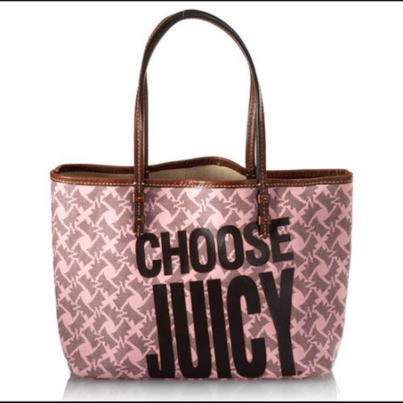Juicy couture ,choose juicy graphic tote